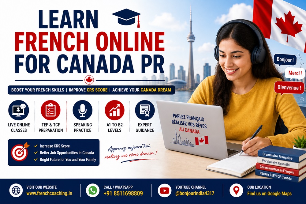 Learn French Online for Canada PR
