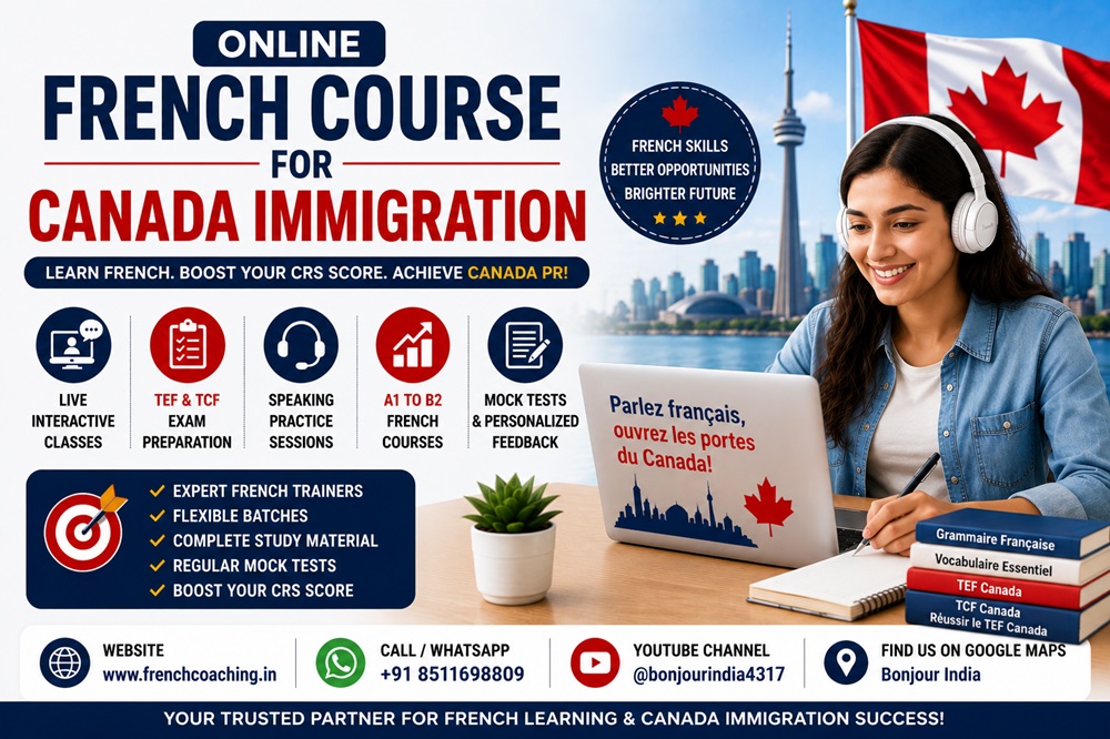 Online French Course for Canada Immigration