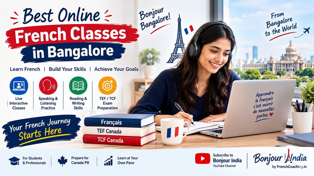 Best Online French Classes in Bangalore