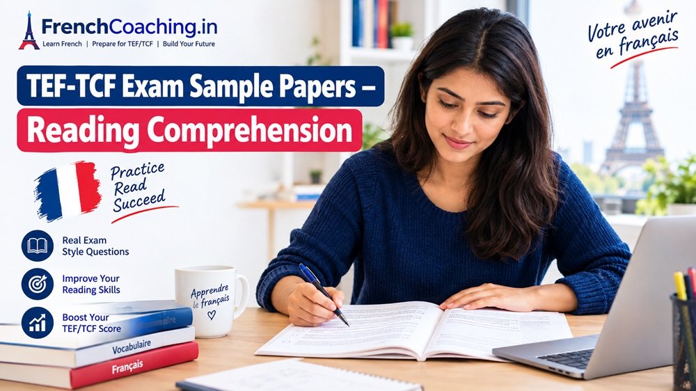 TEF-TCF Exam Sample Papers – Reading Comprehension